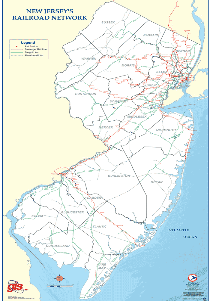 New Jersey Map