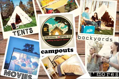 backyard camping party ideas
 on Backyard Campouts and Outdoor Movies! Unique Party Idea!