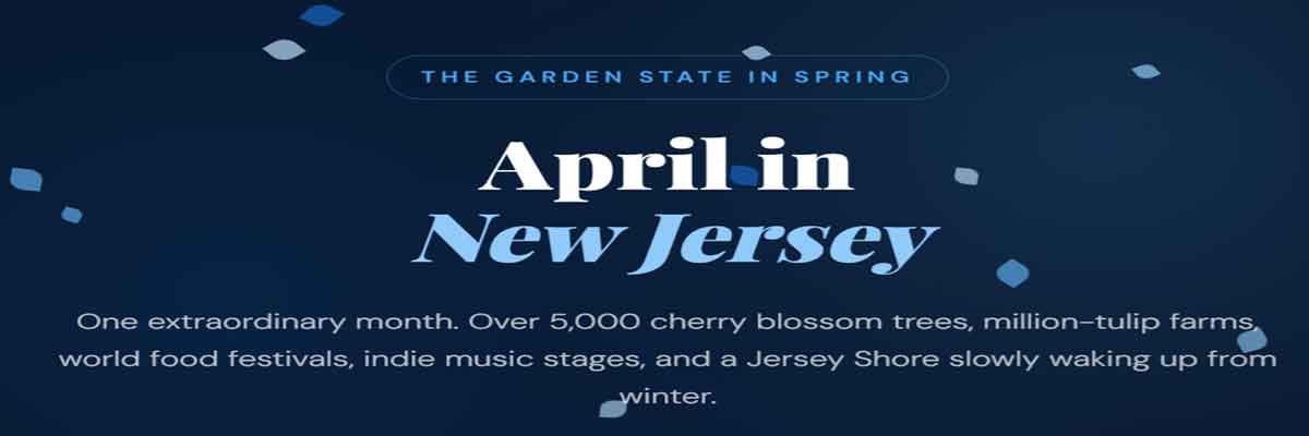 April in New Jersey April in New Jersey