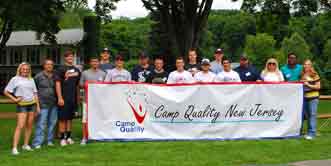 Atlantic Baseball Confederation Collegiate League Players at Camp Quality New Jersey