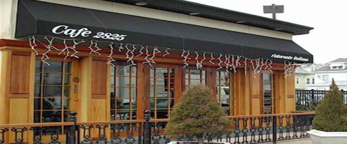 Cafe 2825, Atlantic City, NJ. A restaurant review.