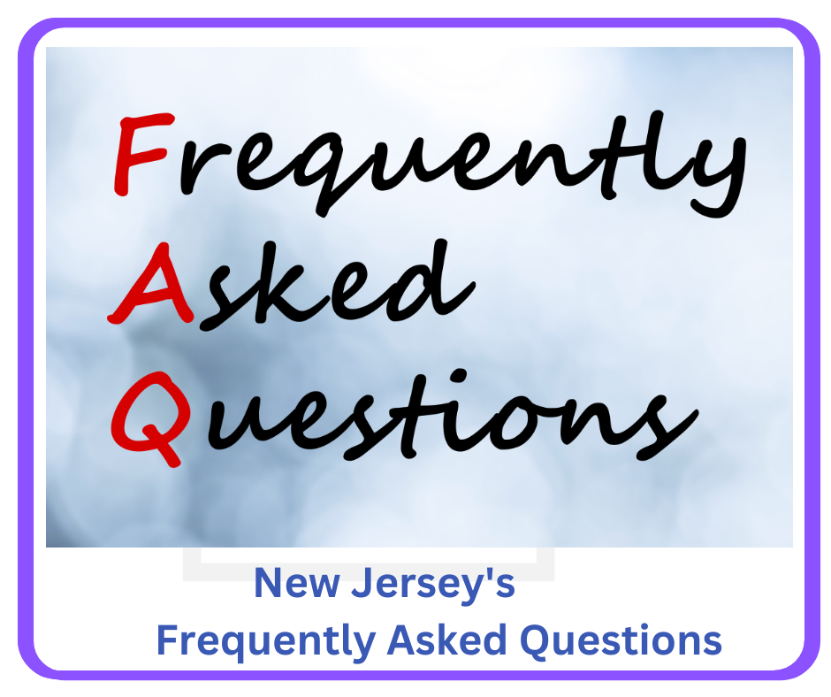 New Jersey Frequently Asked Questions