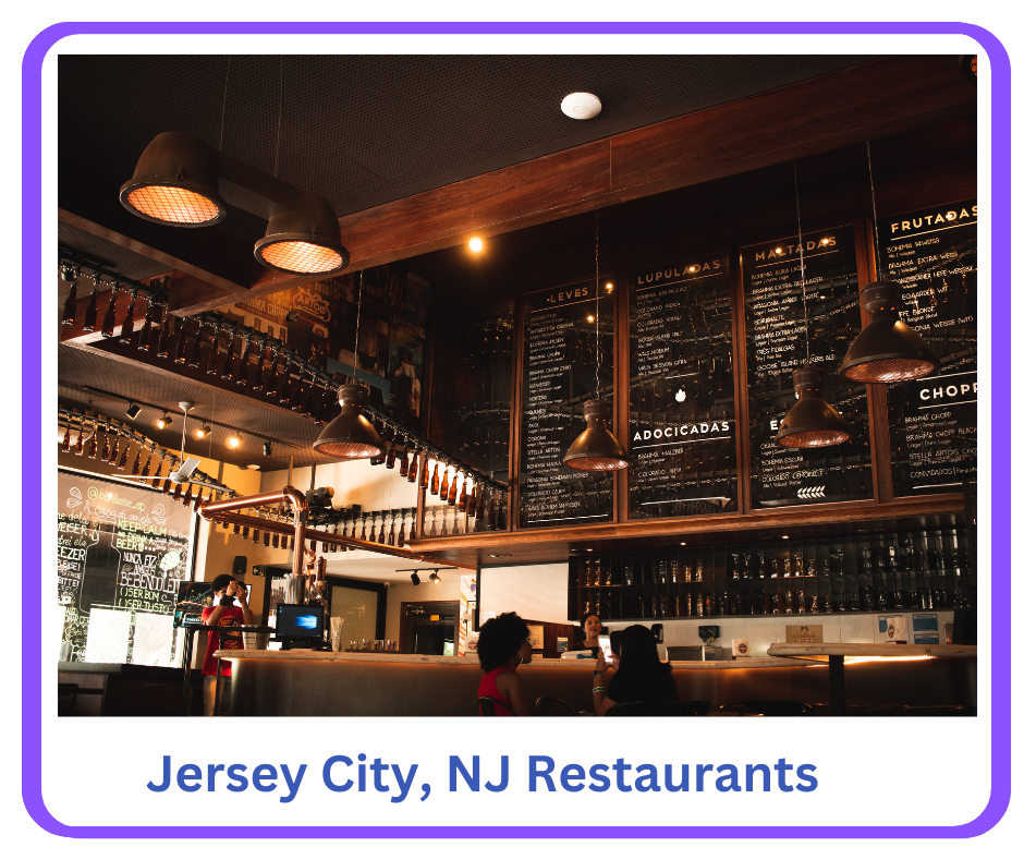 Jwersey City, NJ restaurants with ding reviews