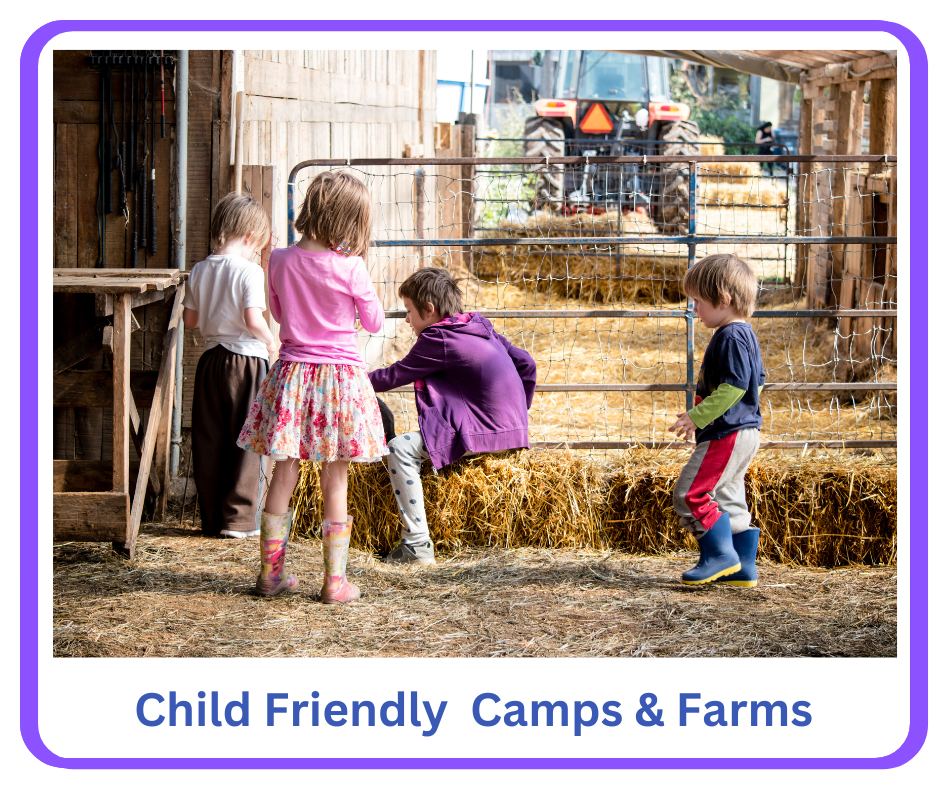 NJ Child friendly farms & summer camps