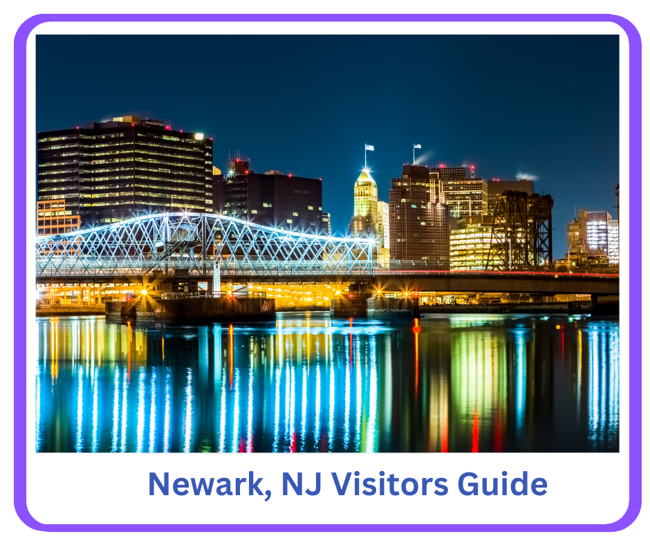 Newark, NJ Visitirs Guide. Features world class entertainment venues, dining, an easy public transpoetation to NYC