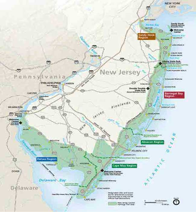 new jersey coast line