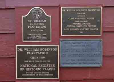 Dr. Robinson Museum Planatation wall plaques Dr. Robinson Museum Planatation wall plaques