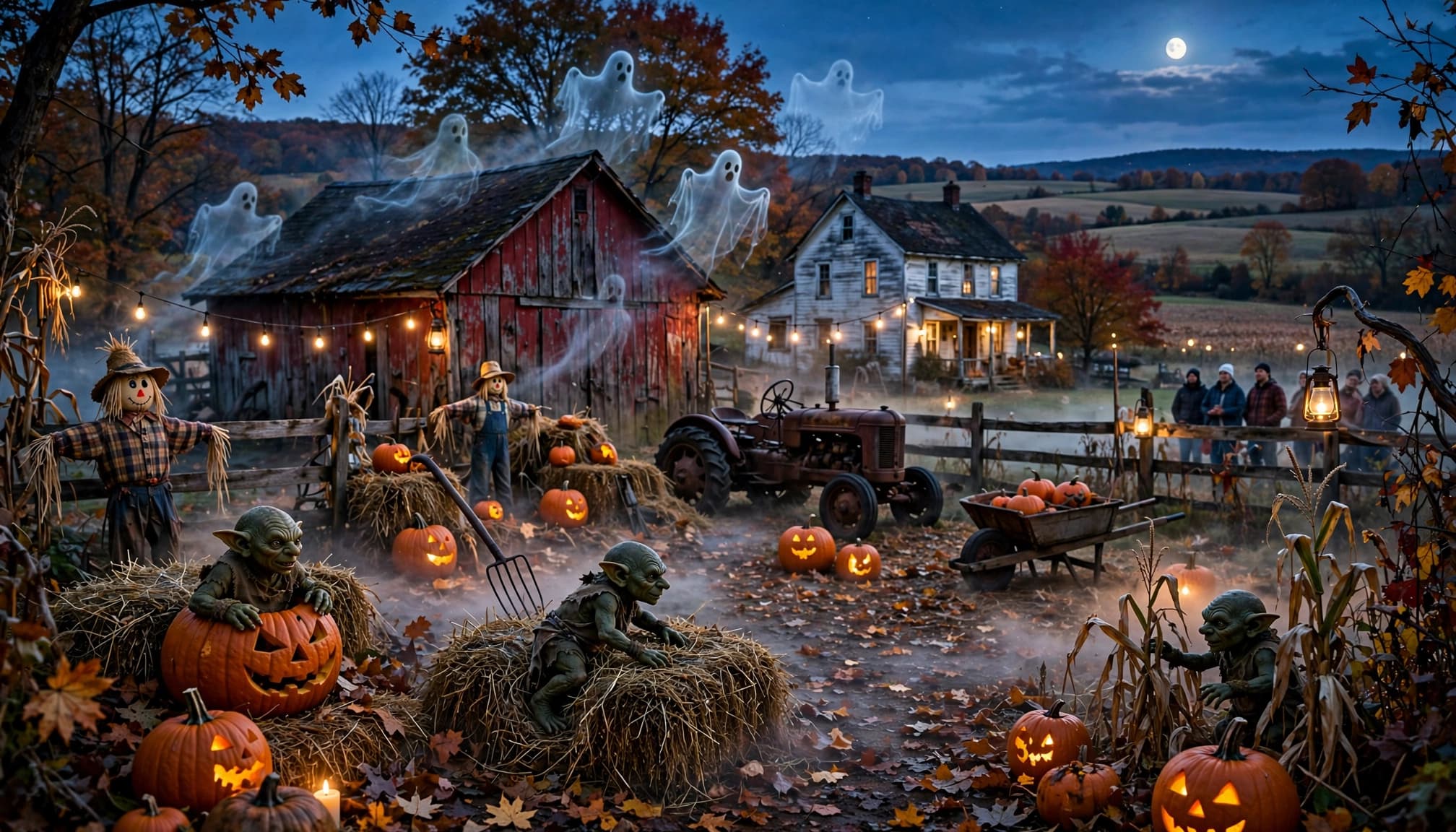 New Jersey Halloween scary farm show