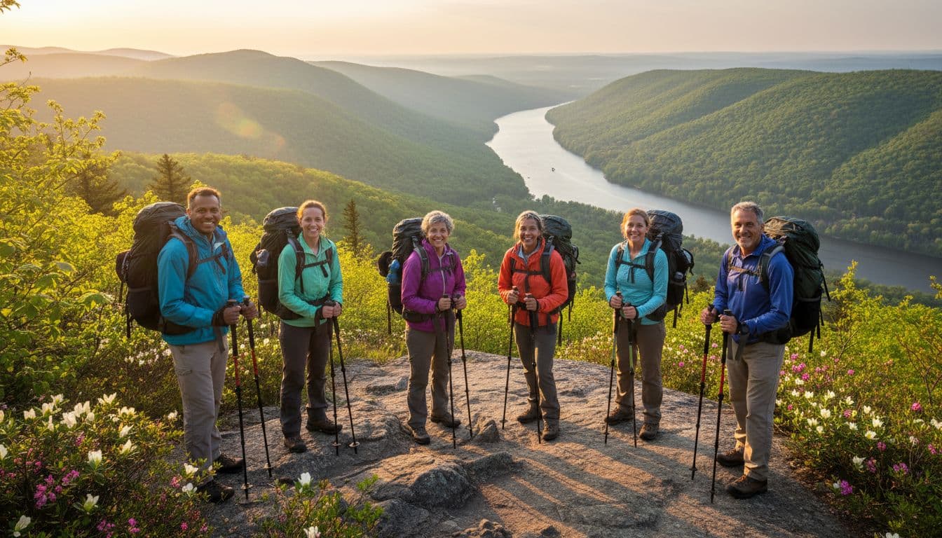 Hiking Delaware water Gap, NJ Hiking Delaware water Gap, NJ