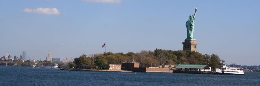 statue of liberty from new jersey