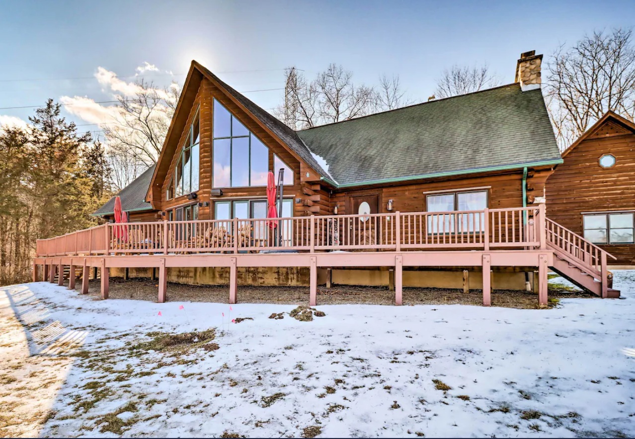 Great Meadows NJ Log Cabin Great Meadows NJ Log Cabin