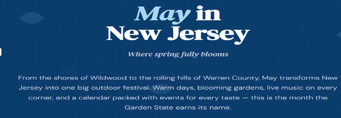 May NJ events