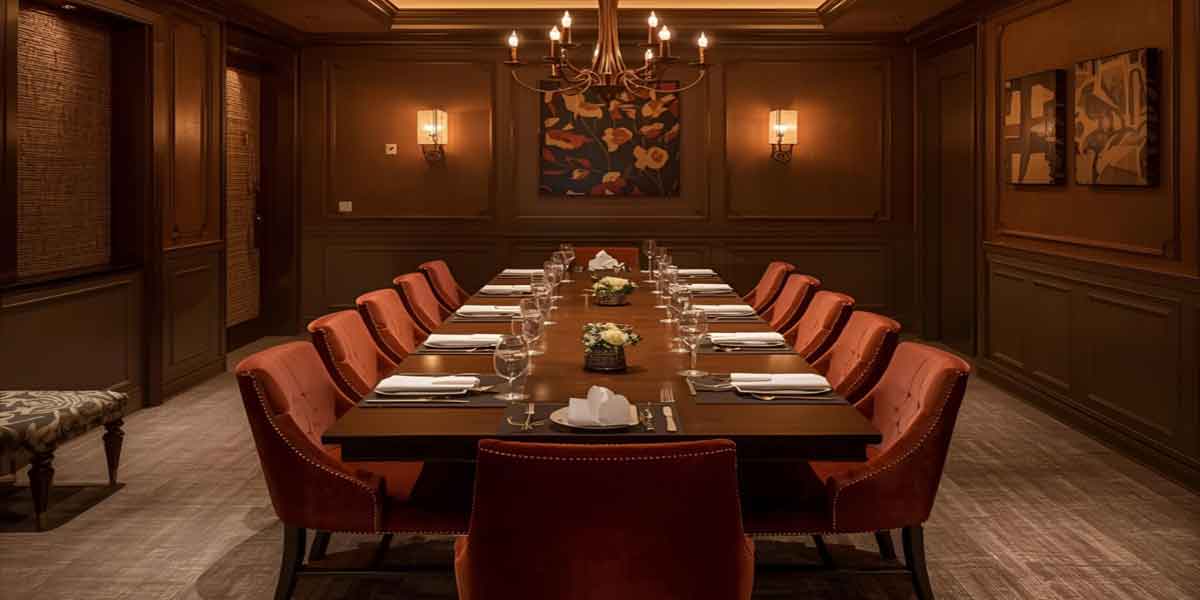 Private party dining Private party dining