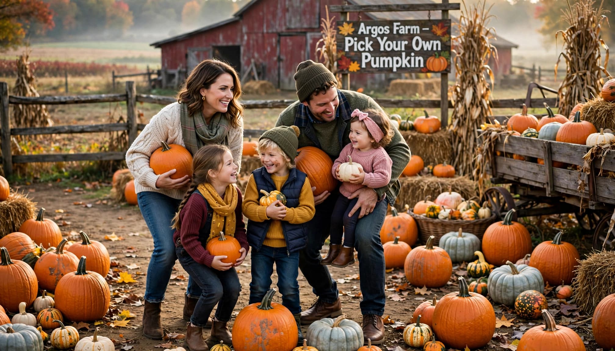 Argos Farm, NJ Pumpkin Picking Argos Farm, NJ Pumpkin Picking