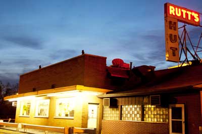 Rutt's Hut hot dogs Rutt's Hut hot dogs