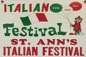 St Anns Italian Festival, Raritan, NJ