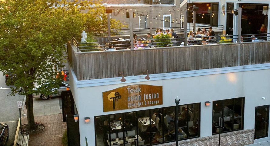 Teak Rooftop Dining Teak Rooftop Dining